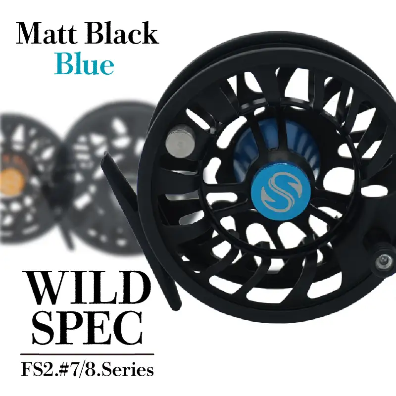 Wild Spec/FS2.#7/8.series　マットブラック×ブルー_81-427