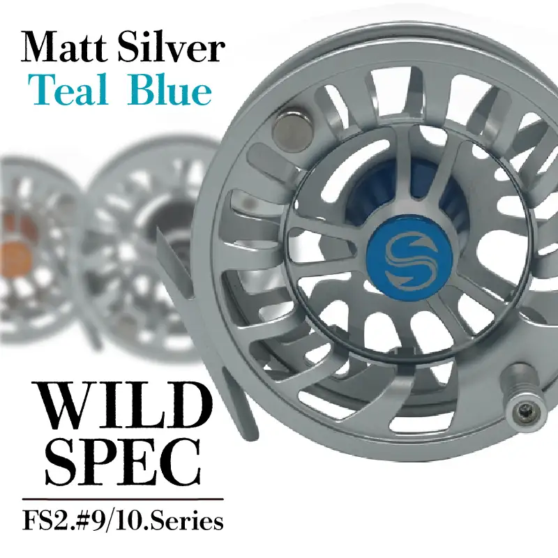 Wild Spec/FS2.#9/10.series　マットシルバー＆ティールブルー_81-434