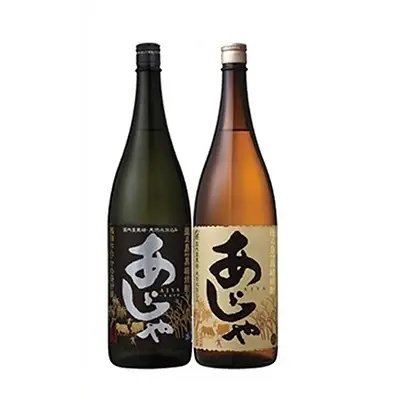 黒糖焼酎　あじゃ黒1,800ml瓶1本・あじゃ30度1,800ml瓶1本セット　mkmt11