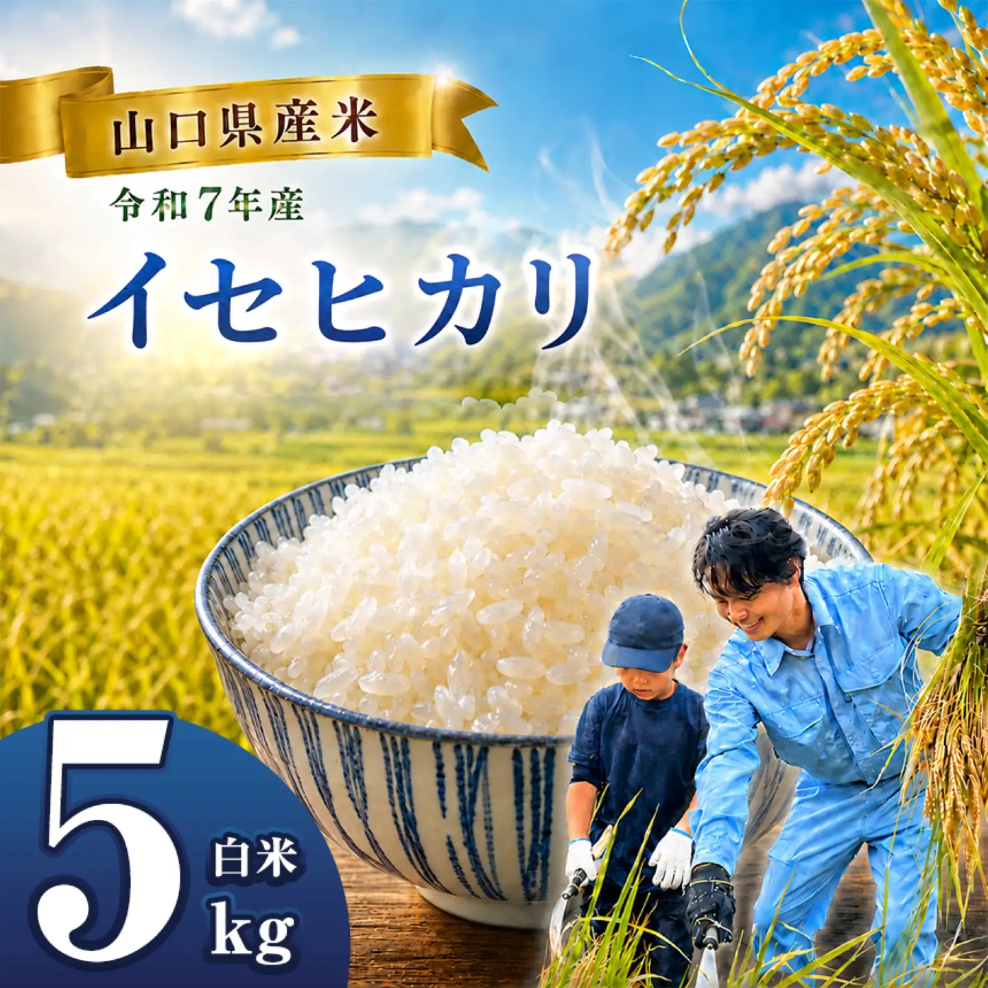 令和7年産 山口県産米 イセヒカリ 5kg