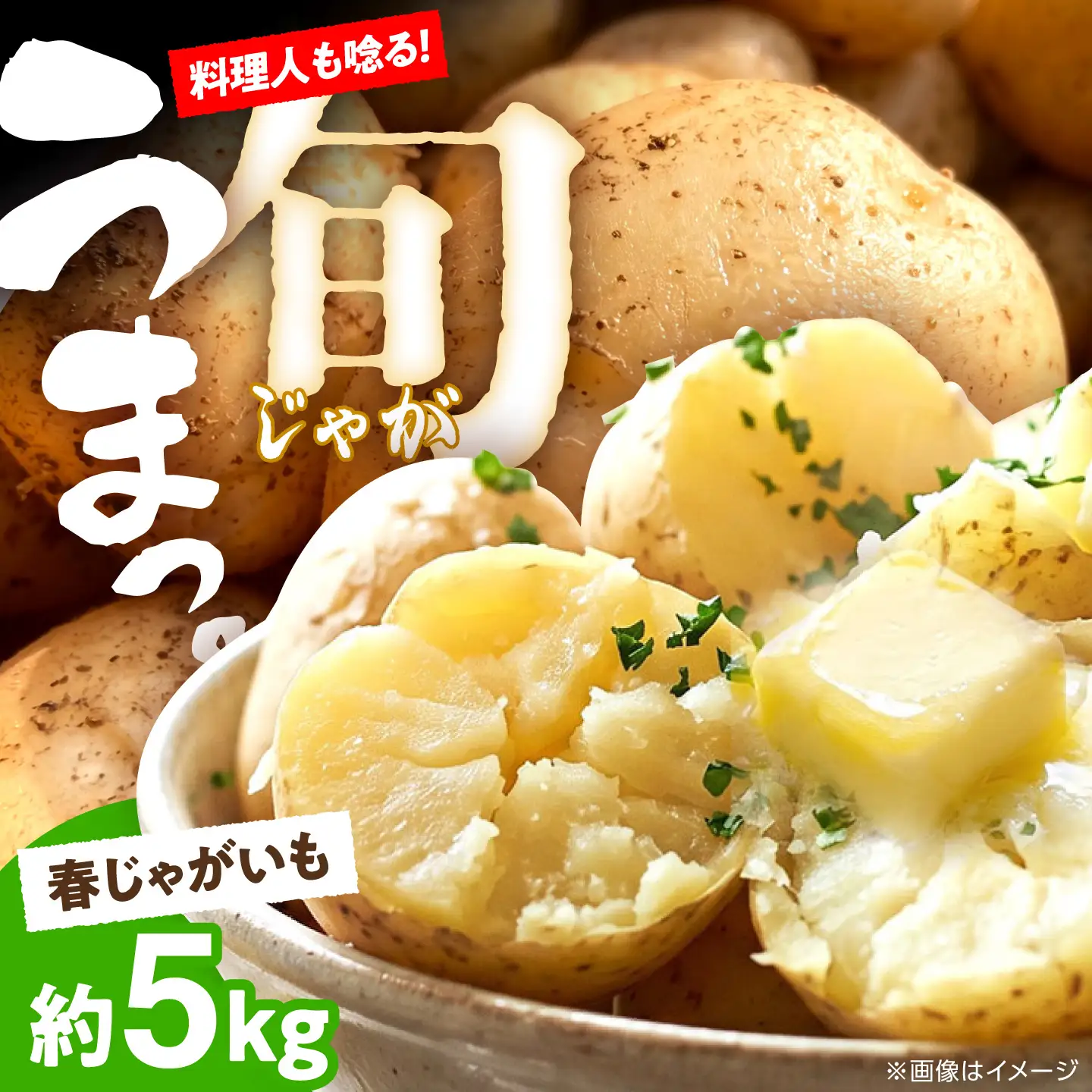 【2027年5月-発送】じゃがいも 約5kg 春じゃがいも[SGU001]