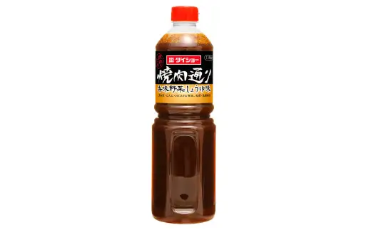 焼肉通り 香味野菜しょうゆ 1.15kg×12本セット ダイショー 焼き肉 たれ タレ