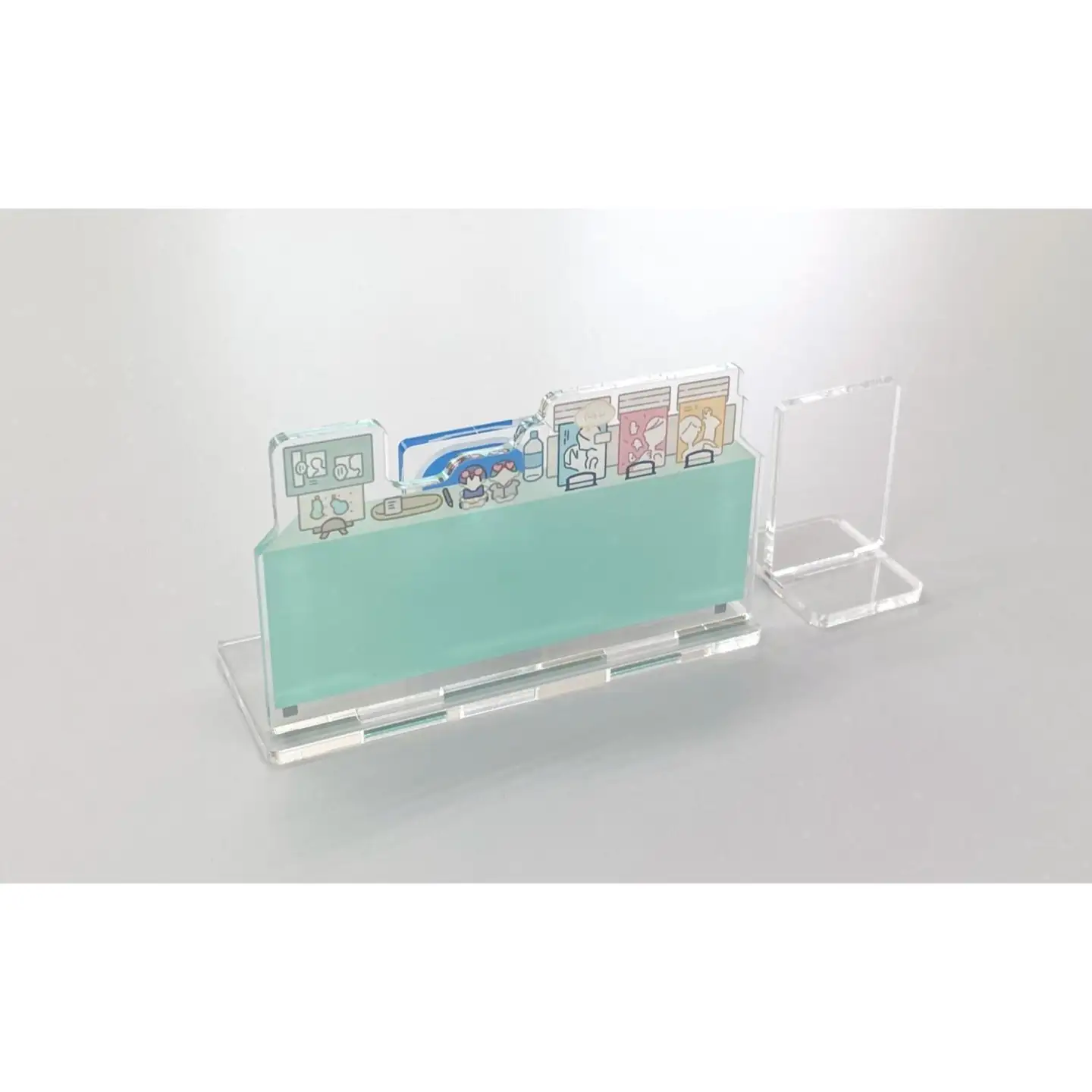 アクリルぱぺスタンド（ぱぺスタ）パステルグリーン