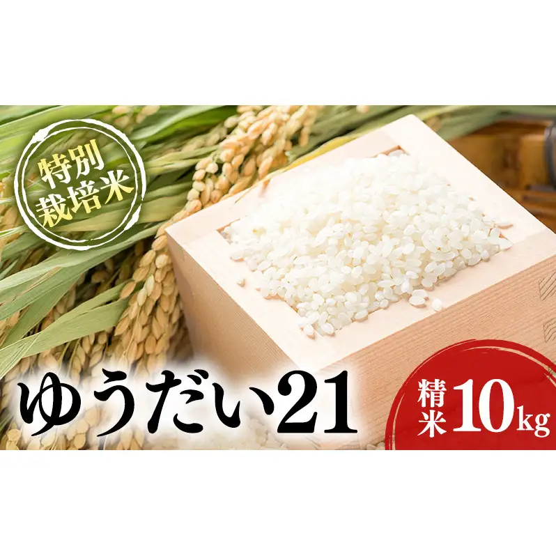 特別栽培米 「 ゆうだい21 」 精米 10kg