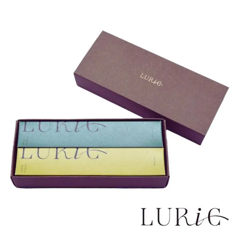 LURIC（ルリック）ハンドクリーム 2本セット 手荒れ リラックス おすすめ ギフト プレゼント スズキ機工 自然な香り べたつかない 柑橘 ウッディ 森林 乾燥 