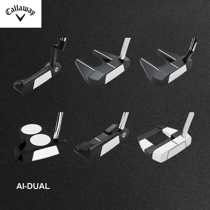 ゴルフ オデッセイ Ai-DUAL Putter パター キャロウェイ クアンタム ゴルフクラブ ゴルフパター クラブ   右用 メンズ おすすめ ai dual #7 DB 34inc