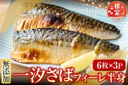 一汐さば半身6枚×3P A-11095