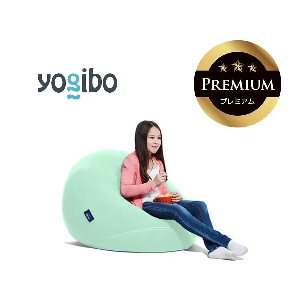 Yogibo Drop Premium ミント│送料無料 全国配送離島含 ビーズクッション カバー 洗える（ヨギボー ドロップ プレミアム）