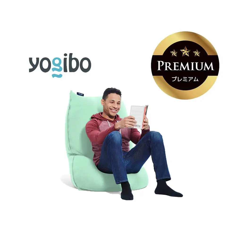 Yogibo Lite Premium ミント│送料無料 全国配送離島含 ビーズクッション カバー 洗える（ヨギボー ライト プレミアム）