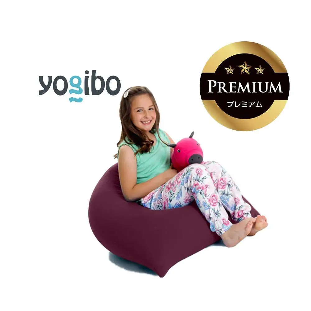 Yogibo Pyramid Premium ディープパープル│送料無料 全国配送離島含 ビーズクッション カバー 洗える（ヨギボー ピラミッド プレミアム）