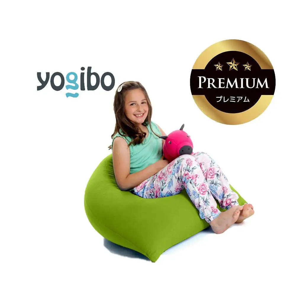 Yogibo Pyramid Premium ライムグリーン│送料無料 全国配送離島含 ビーズクッション カバー 洗える（ヨギボー ピラミッド プレミアム）