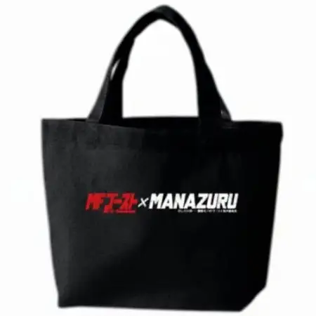 【MFゴースト×MANAZURU】コラボグッズ「ミニトートバッグ(黒)」【1735686】