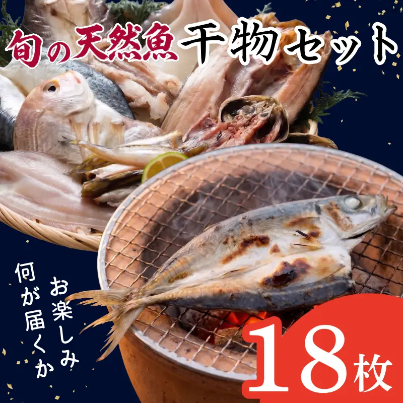 干物 詰め合わせ 4種以上 18枚