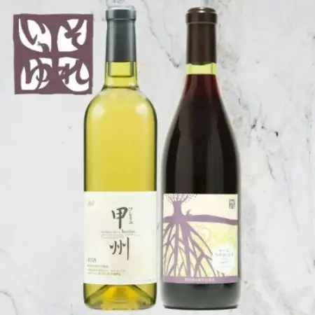 旭洋酒　ソレイユ甲州/ルージュ クサカベンヌ　720ml×2本セット【1718043】