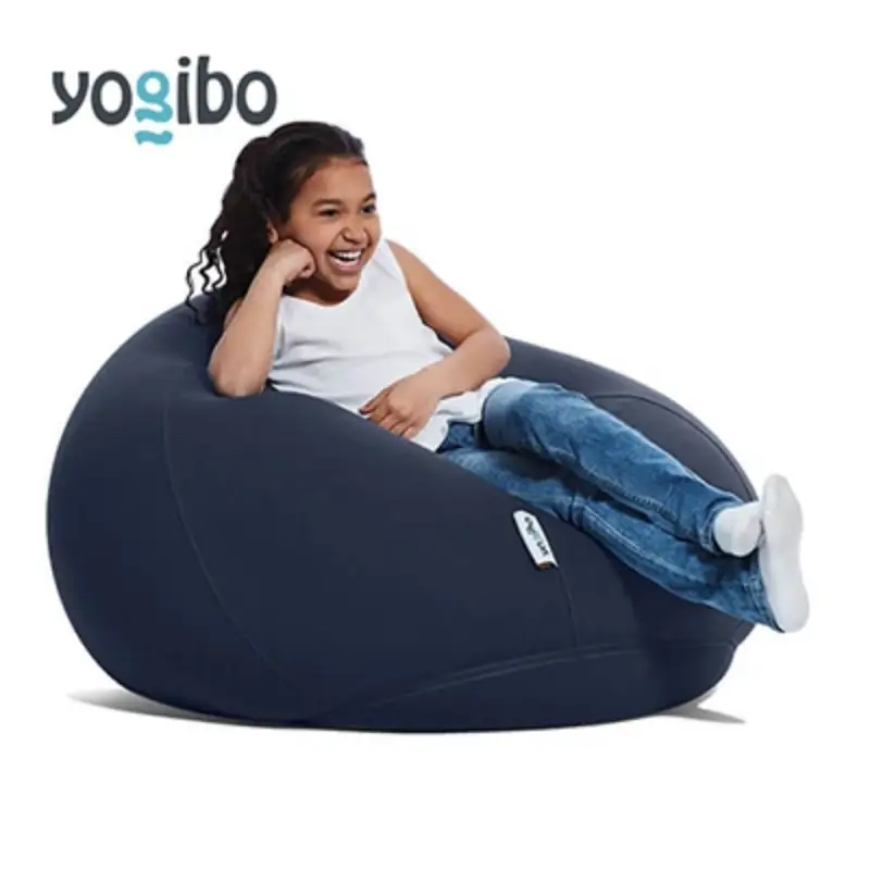 クッション ヨギボー ドロップ Yogibo Drop ネイビーブルー クッション