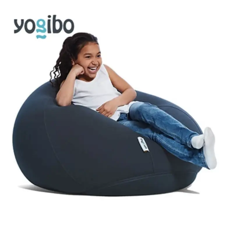 クッション ヨギボー ドロップ Yogibo Drop ダークグレー クッション