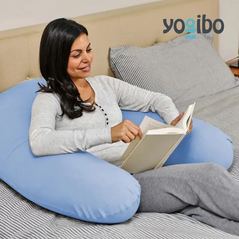 クッション ヨギボー サポート Yogibo Support ペールブルー クッション