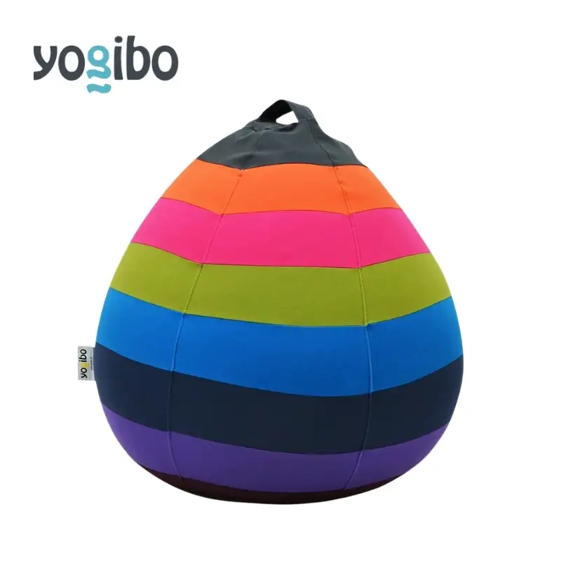 クッション ヨギボー ドロップ レインボー Yogibo Drop Rainbow ブライト クッション