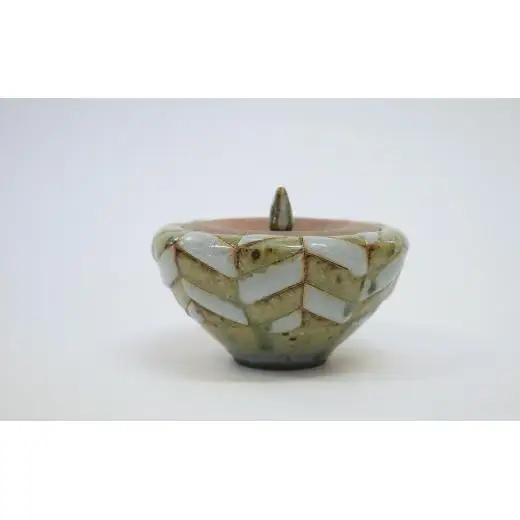 釉彩蓋物 和食器 保存容器 陶芸品《受注制作》蓋付き碗 保存容器 皿 和食器 おすすめ 陶器 蓋付き小鉢 小物入れ 調味料 薬味入れ おしゃれ モダン 陶芸 手作り 装飾品 陶芸作家 インテリア