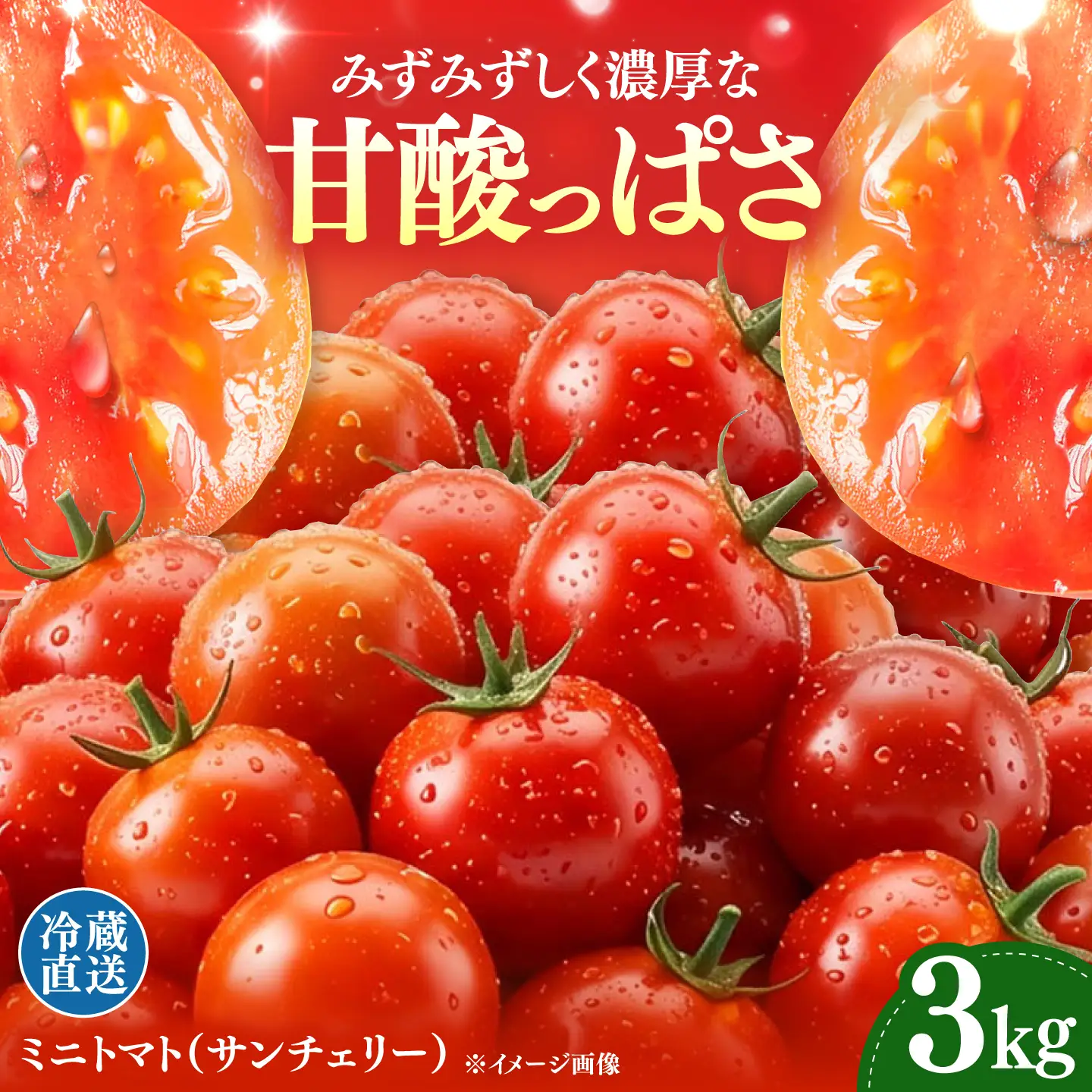 【甘みと酸味の黄金比】 ミニトマト 3kg 《対馬市》【みのり農園】 野菜 とまと[WDC003]