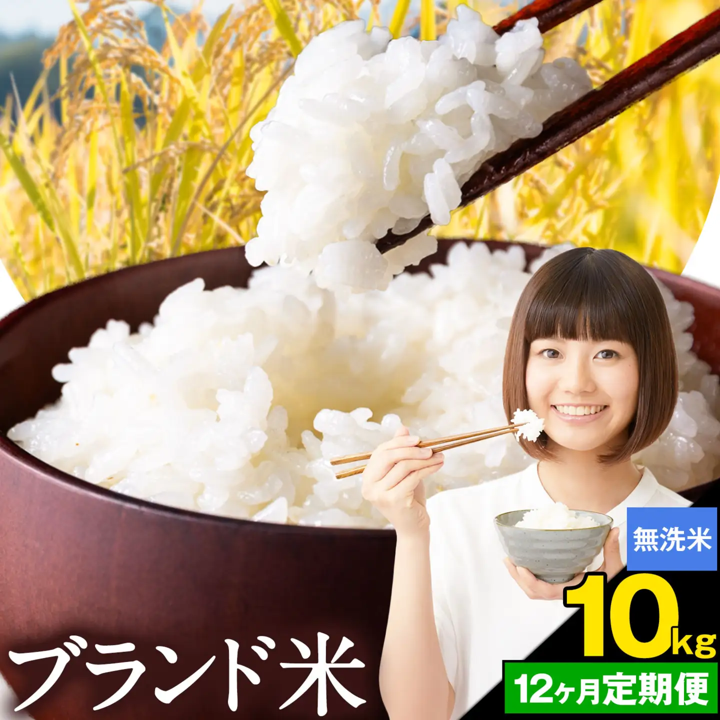 【12ヶ月定期便】米 南関町 単一原料米 (ひのひかりorにこまるorくまさんの輝き)  無洗米 10kg《お申込み翌月から出荷》熊本県産 国産 無洗米 こめ コメ 10キロ
