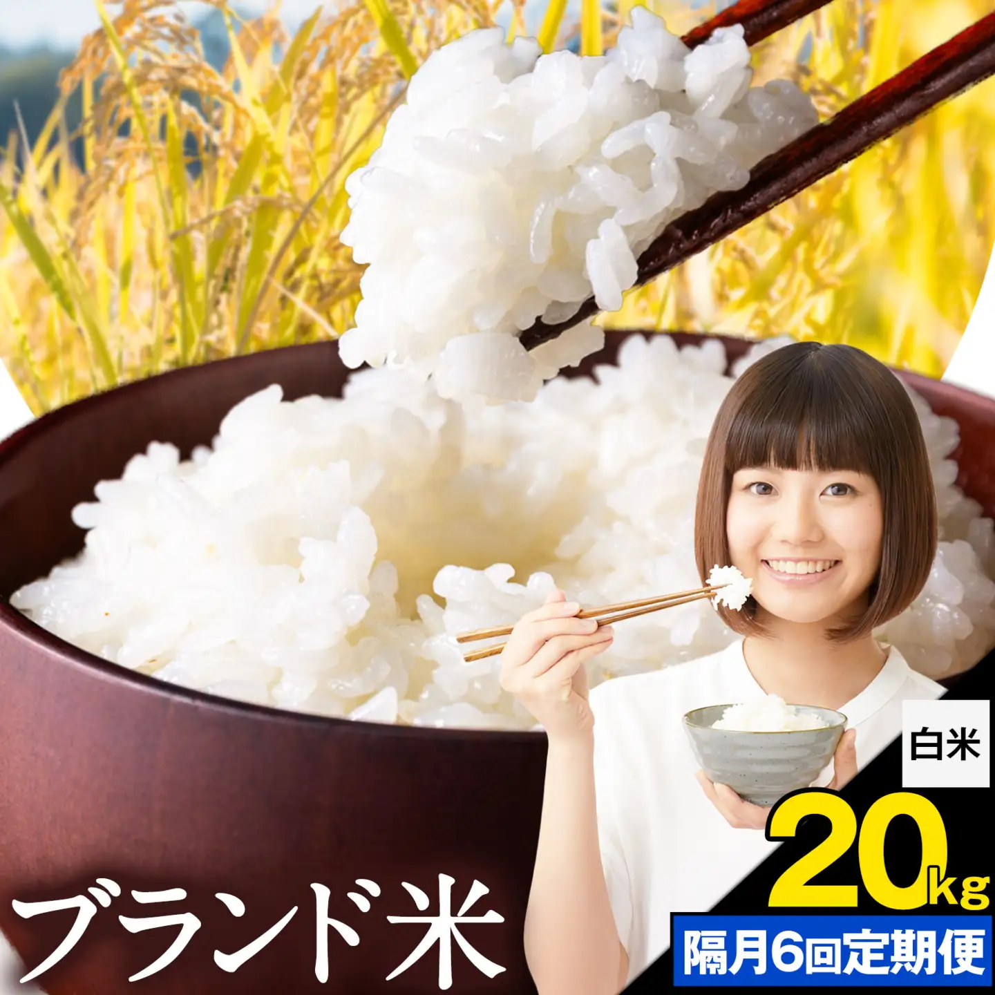 【隔月6回定期便】米  南関町 単一原料米 (ひのひかりorにこまるorくまさんの輝き) 白米 20kg《お申込み翌月から出荷》熊本県産 国産 ひのひかり 白米 精米 こめ コメ 20キロ