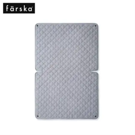 farska ファルスカ コンパクトベッドFree用 綿パイル敷きパッド(60×90cm)グレー【1741450】