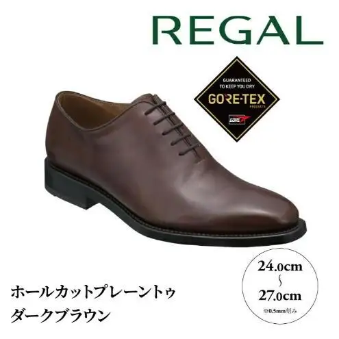 ビジネスシューズ REGAL 217S ダークブラウン ビジネスシューズ【ゴアテックス】 217S  ダークブラウン24.5cm