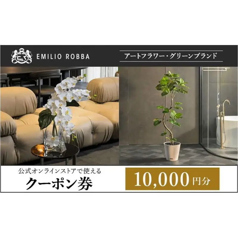 クーポン 商品券 エミリオ・ロバ 10000円 クーポン