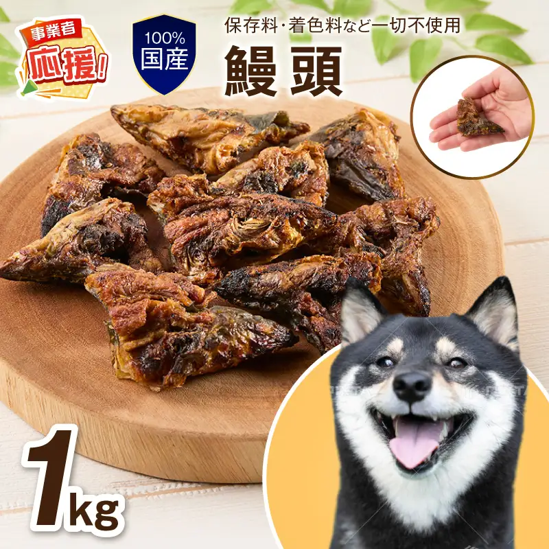 ペットフード研究所 鰻頭 1kg【ふるさと納税3.0】【087B-087】
