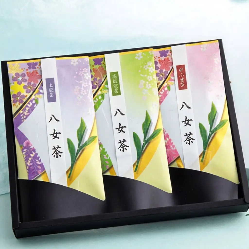 【2026年産】星野村の八女茶 飲み比べ3本セット (80g×3本) 化粧箱入り【銘茶 福岡銘茶 お取り寄せ 茶 お茶 おちゃ 八女茶 飲みくらべ 人気 おすすめ ソフトドリンク 飲料 常温 送料無料 CE085】