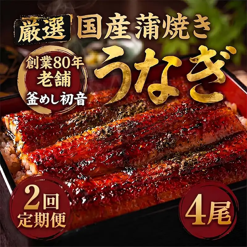 室戸市 うなぎ 高知県産定期便 全2回 | うなぎ