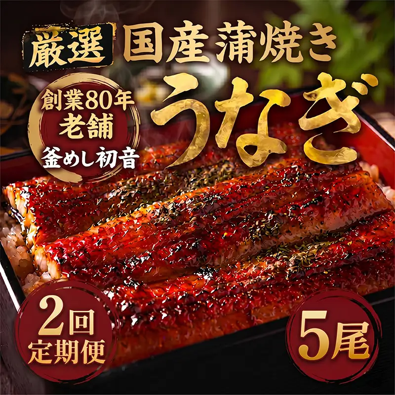 室戸市 うなぎ 高知県産定期便 全2回 | うなぎ