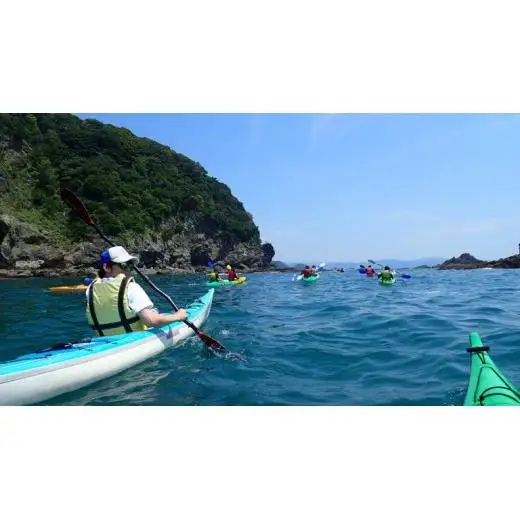 【 シーカヤック体験 】 よくばり 神島コース 2名様分
