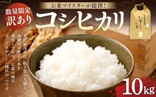 【 数量限定 ・ 訳あり 】令和7年産 コシヒカリ（ 10kg ）