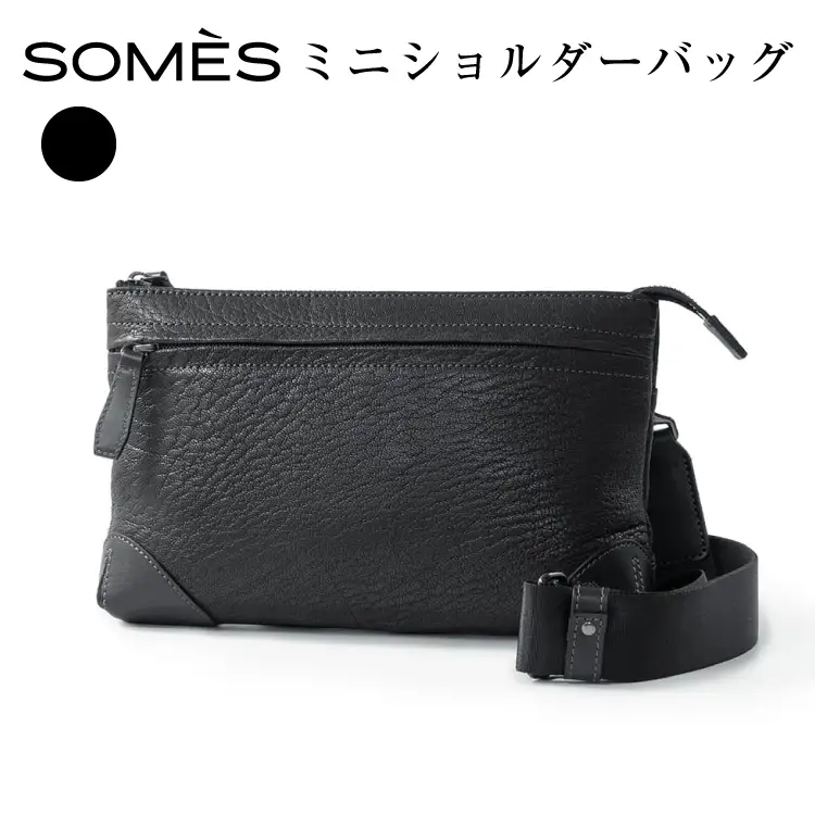 SOMES TT-68 ミニショルダーバッグ ブラック