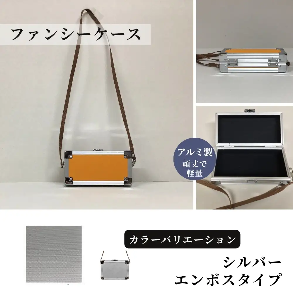 ファンシーケース［シルバー/エンボス］