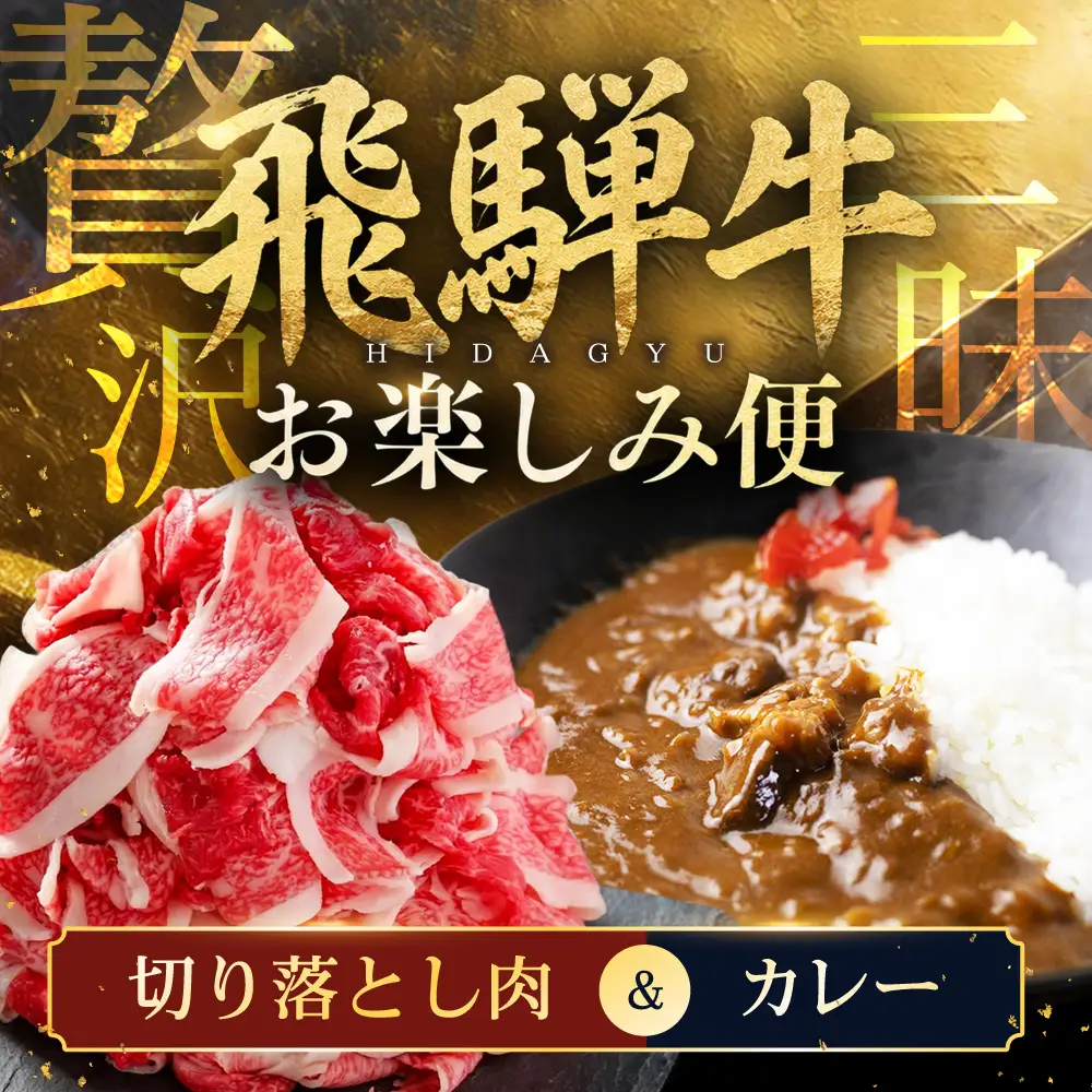 【飛騨牛お楽しみ便】飛騨牛 カレー (5袋) 切り落とし肉 お届け便 | 常温 冷凍 配送 訳あり 訳アリ 飛騨牛 肉 牛 ビーフカレー すき焼き すきやき 簡易包装 レトルト ご当地カレー 人気 おすすめ 便利 小分け 飛騨高山 高山ミート ふるさと清見 ZZ024