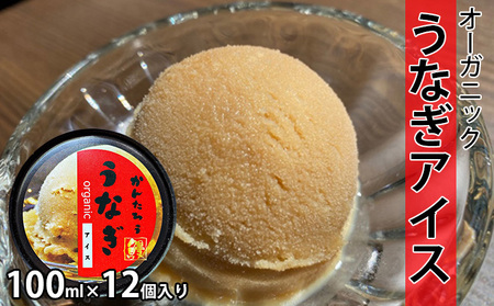 鰻のかんたろうのオーガニックうなぎアイス 100ml×12個入り【配送不可：離島】 お菓子 