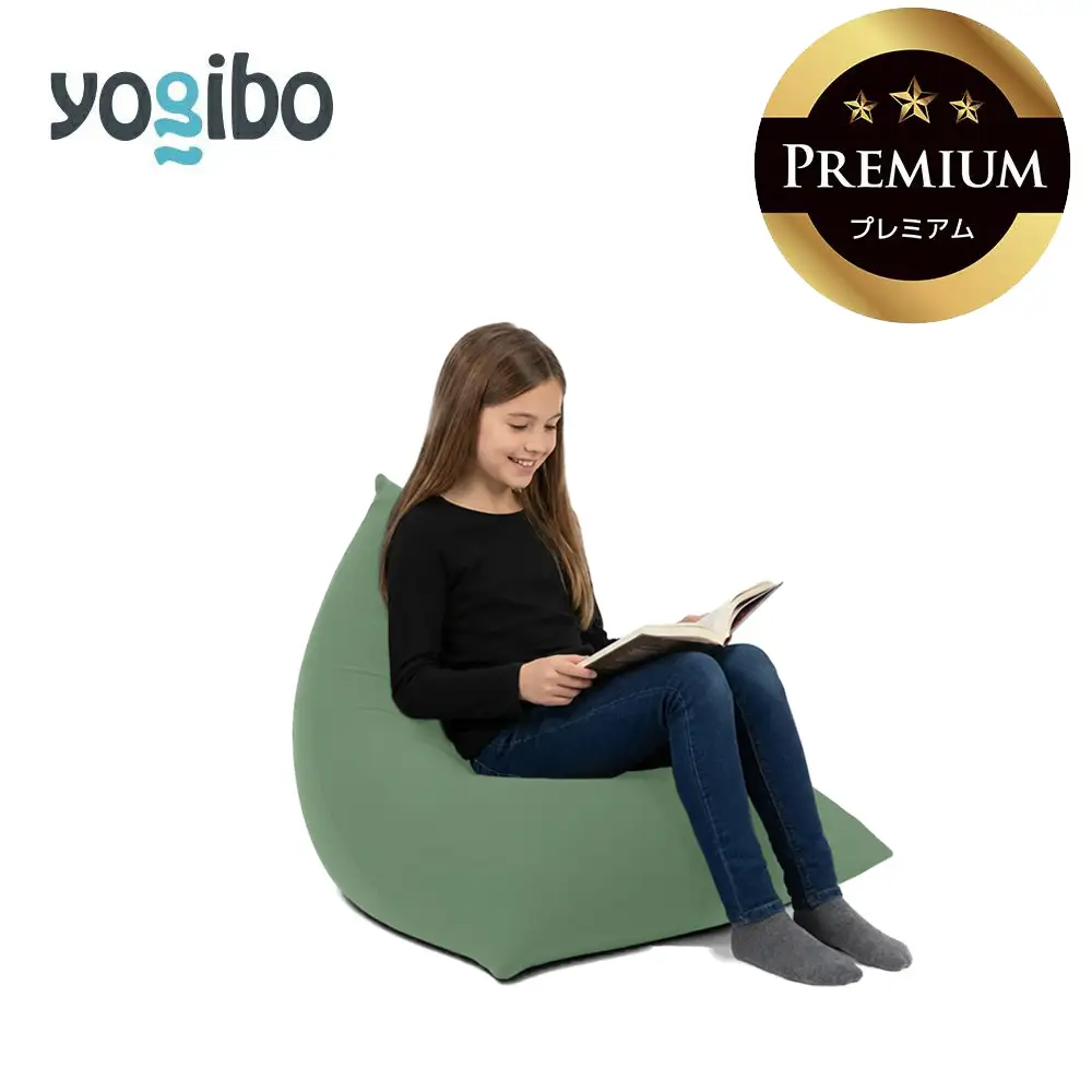 Yogibo Pyramid Premium オリーブグリーン│送料無料 全国配送離島含 ビーズクッション カバー 洗える（ヨギボー ピラミッド プレミアム）