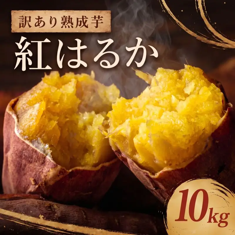 【2027年1月~3月順次発送】 訳あり さつまいも 紅はるか 熟成芋 約10kg さつまいも