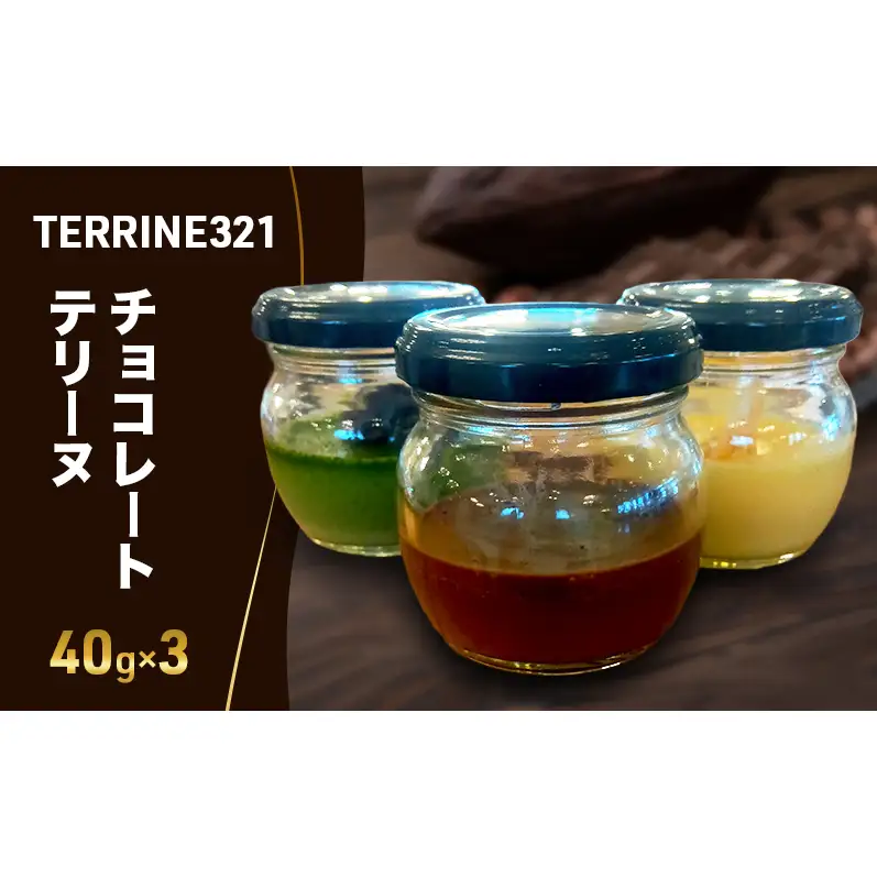 チョコレートテリーヌ40g×3 お菓子 洋菓子 スイーツ おやつ チョコレート チョコ テリーヌ 贈り物 ギフト ご褒美 