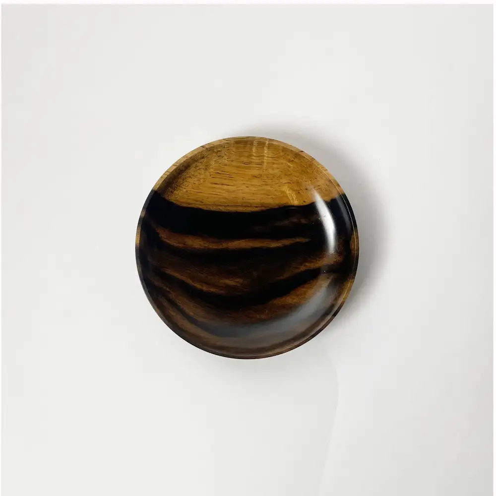 黒柿　豆皿　１枚　（9.5cm）