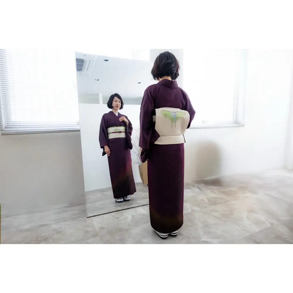 【お仕立て利用券】簡単着物（どこでも着物美人）着物＋帯