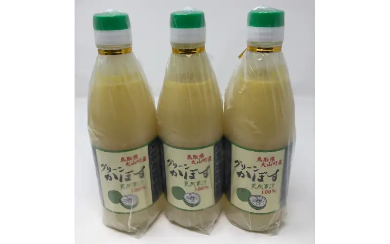 田宮農園のかぼす酢（360ｍｌ）３本セット MS-15