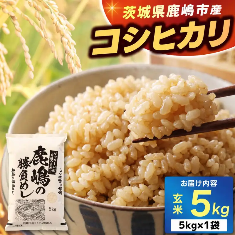 新米 こしひかり 玄米 5kg 新米 【令和8年産 先行予約限定】