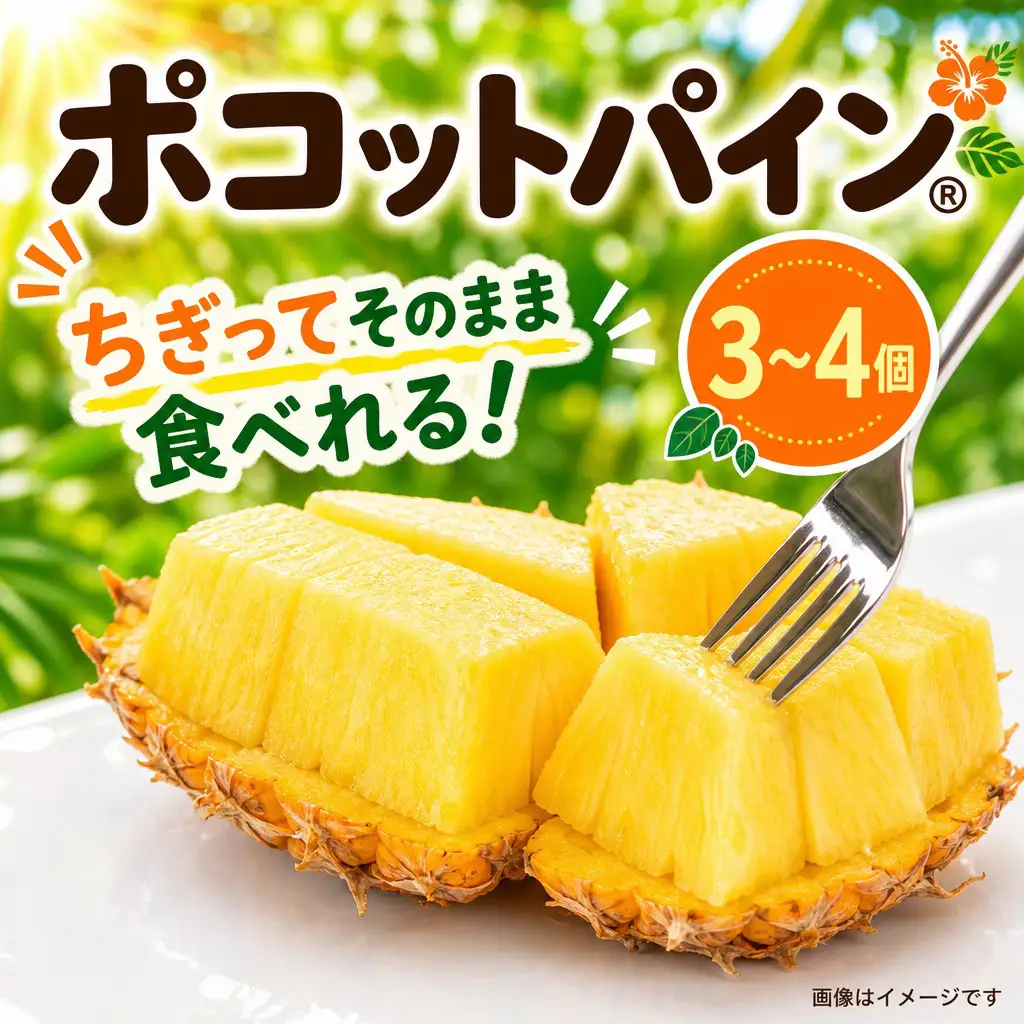 パイナップル ポコットパイン 3～4玉　サンライズひがし