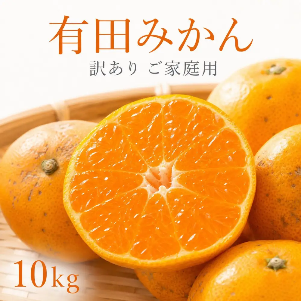 ［ご家庭用訳あり］有田みかん10kg 2S〜2Lサイズ混合