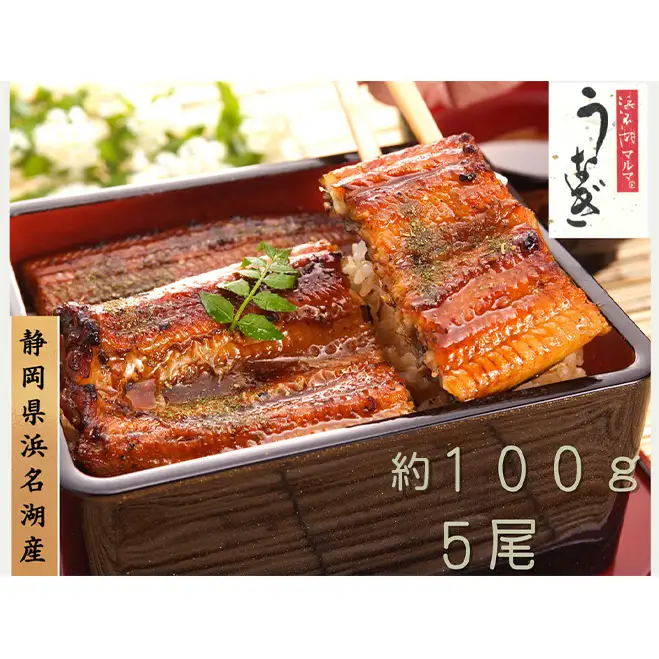 浜名湖マルマ うなぎ蒲焼(約100g x 5尾) 浜名湖産うなぎ 長蒲焼 国産 ギフト 贈答 土用の丑の日 蒲焼 鰻 うなぎ 真空 個包装 冷凍 浜名湖 グルメ 静岡 浜松市 【配送不可：離島】