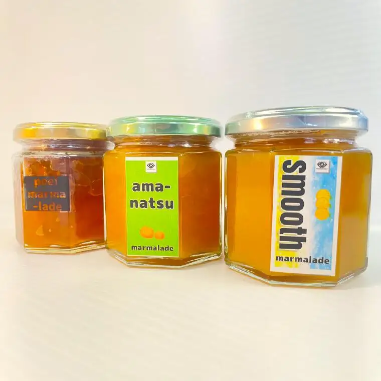 【思いやり型返礼品】3種の甘夏マーマレード 増粘剤/防腐剤無添加 ノーワックス